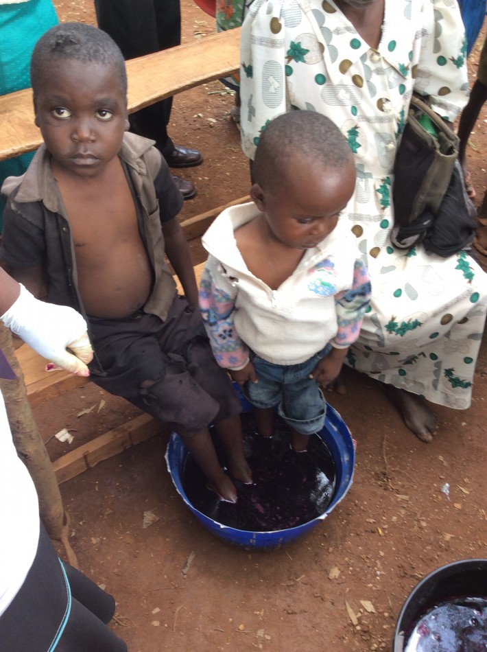 Children receiving treatment