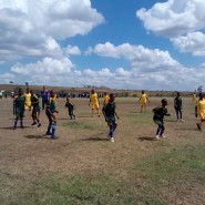 Lemuguru Eton 1 vs Kisongo Caldicott 1 girls in action